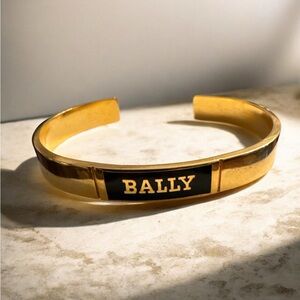 Bally Gold Cuff Bracelet